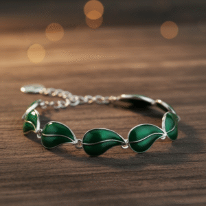 🌿 Lórien Leaf Bracelet