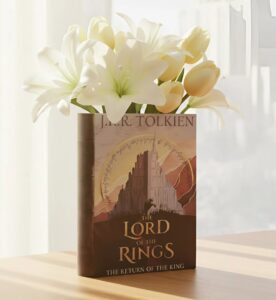 The Return of the King - Book Shaped Flower Vase